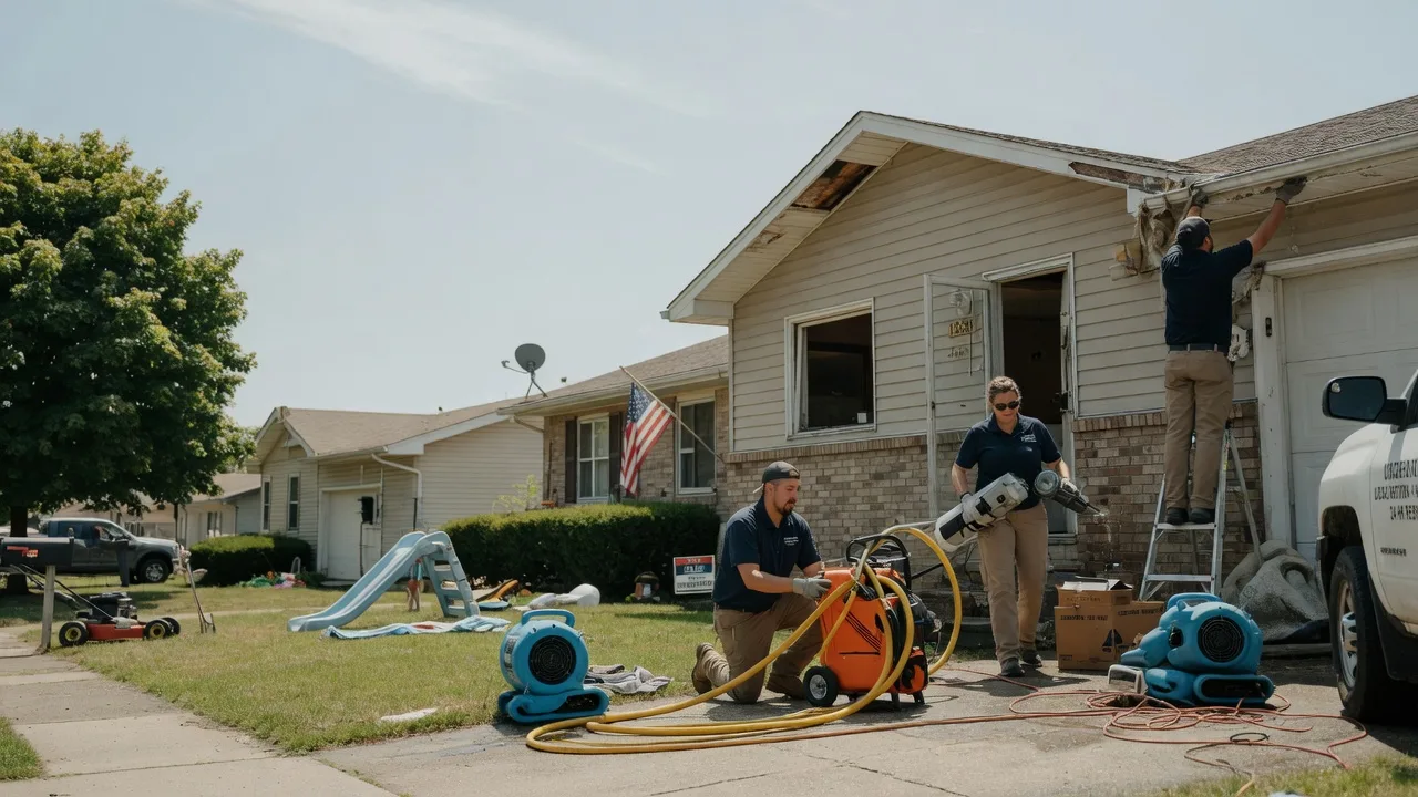 Water Damage Restoration in Kempton, IN near me